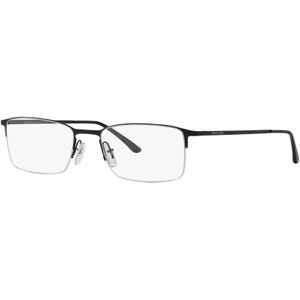 Giorgio Armani Man AR5010 3001 Optische monturen Staal Zwart Transparant Hurken Normaal