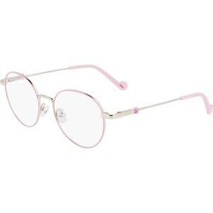 Liu Jo Unisex LJ3103 714 Optische monturen Metaal Goud  Rotonde  Normaal