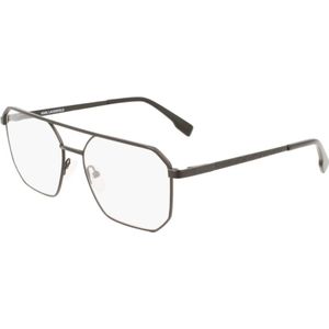 Karl Lagerfeld Man KL338 002 Optische monturen Metaal Zwart-opaco  Geometrisch