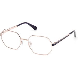 MAX&Co Vrouw MO5163 028 Optische monturen Metaal Goud  Geometrisch Normaal