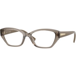 VOGUE EYEWEAR Vrouw VO5608 3156 Optische monturen Nylon Bruin Transparant Kattenoog Normaal
