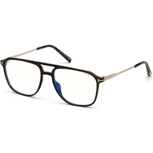 Tom Ford - Ft 5665B 052 - Optisch Montuur - Bruin - Aviator Vorm