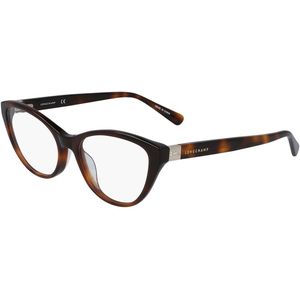 LONGCHAMP Vrouw LO2664 7 Optische monturen Plastic Havana  Kattenoog