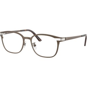 Ray - Ban Unisex RX8780D  1020 Optische monturen Titanium Bruin Transparant Hurken Normaal