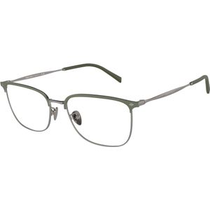 Giorgio Armani Man AR5143 3376 Optische monturen Staal Grijs Transparant Hurken Normaal
