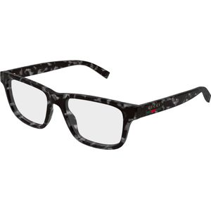 Gucci Man Gucci GG1987O 003 Optische monturen Geïnjecteerd Havana Transparant Kwadraat