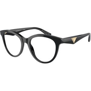 Emporio Armani - EA3236 - Zonnebril - Zwart - Acetaat