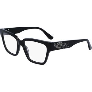 Karl Lagerfeld Vrouw KL6112R 001 Optische monturen Acetaat Zwart  Hurken Normaal Normaal