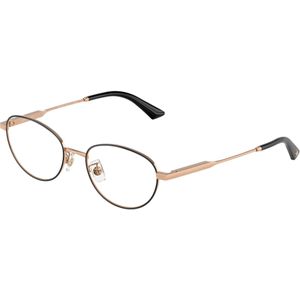 Jimmy Choo Vrouw JC2009D 3022 Optische monturen Staal Roos Transparant Rotonde Normaal