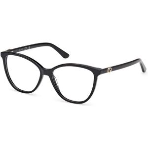 Guess Vrouw GU50311 001 Optische monturen Acetaat Zwart  Kattenoog Normaal