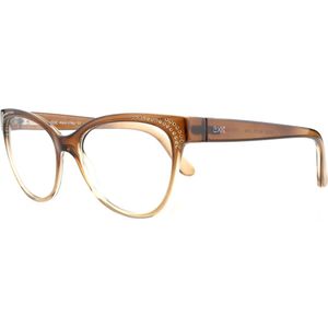 EXIT Vrouw EX307 1174 Optische monturen Plastic Bruin  Kattenoog