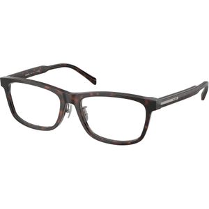 Prada Uomo PR B08VD 17N1O11 Optische monturen Acetato Tartaruga Trasparente Squadrata Normale