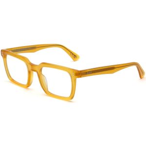 Retrosuperfuture Unisex Zes -eeuwse optische sereno Optische monturen Acetaat Geel  Hurken