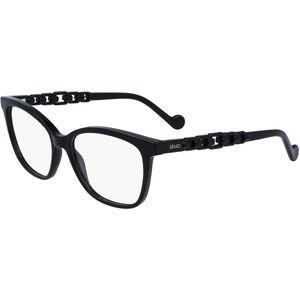 Liu Jo Vrouw LJ2776 001 Optische monturen Bio-injectie Zwart  Hurken Normaal Normaal