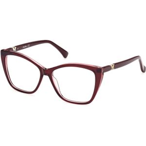 Max Mara Vrouw MM5036 066 Optische monturen Acetaat Rood  Hurken Normaal