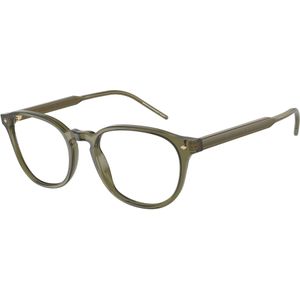 Giorgio Armani Man AR7259 6074 Optische monturen Acetaat Groente Transparant Pantos Normaal