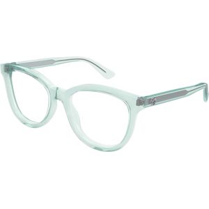 Gucci Vrouw GG1687O 004 Optische monturen Acetaat Groente Transparant Kattenoog