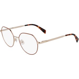 Liu Jo Vrouw LJ2175 714 Optische monturen Metaal Goud  Geometrisch Normaal
