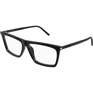 SAINT LAURENT Man SL 803 005 Optische monturen Acetaat Zwart Transparant Kwadraat