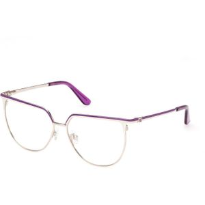 Guess Vrouw GU50147 083 Optische monturen Metaal Altviool  Kattenoog Normaal