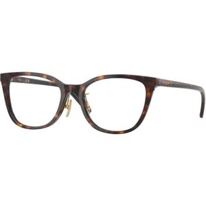 VOGUE EYEWEAR Vrouw VOGUE EYEWEAR VO5685D W656 Optische monturen Acetaat Bruin Transparant Kattenoog Normaal