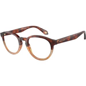 Giorgio Armani - AR7248 - Optische Monturen - Bruin Transparant - Acetaat