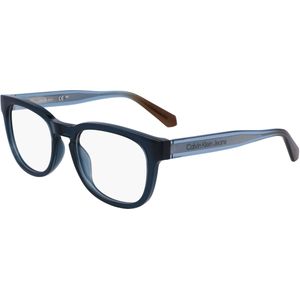 Calvin Klein Unisex CKJ23651 460 Optische monturen Bio-injectie Blauw  Rotonde Normaal Normaal