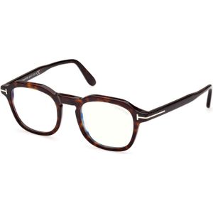 Tom Ford - Tf 5836-B Vista - Monturen - Bruin - Acetaat - Vierkant
