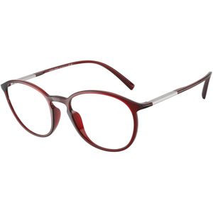 Giorgio Armani Man AR7275U 6237 Optische monturen Geïnjecteerd Rood Transparant Pantos Normaal