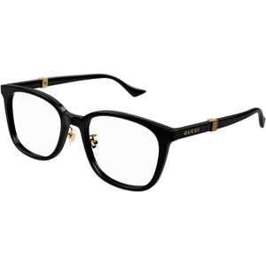 Gucci Man Gucci GG1500OK 001 Optische monturen Acetaat Zwart Transparant Rotonde