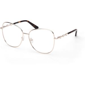 Guess by Marciano Vrouw GM50044 032 Optische monturen Metaal Goud  Vlinder Normaal