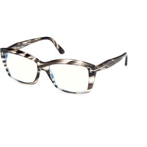 TOM FORD Vrouw FT6065-B 056 Optische monturen Acetaat Havana  Kwadraat Normaal