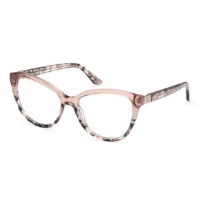 Guess by Marciano Vrouw GM50011 53 Optische monturen Acetaat Havana  Kattenoog Normaal