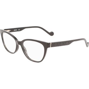 Liu Jo Vrouw LJ2758 001 Optische monturen Bio-injectie Zwart  Kattenoog Normaal Fotochromatisch