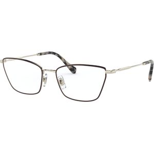 Miu Miu Vrouw MU 52SV 09B1O11 Optische monturen Metaal Bordeaux  Vlinder