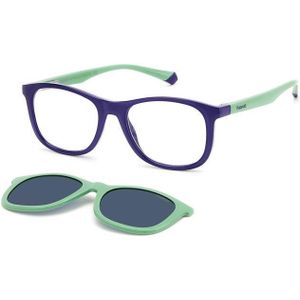 Polaroid Junior PLD 8054/CS RNB/C3 Optische monturen Plastic Blauw Blauw Hurken Gepolariseerd
