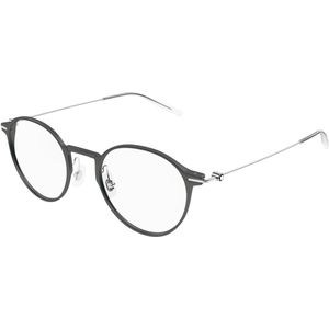 Montblanc Man MB0357O 005 Optische monturen  Grijs Transparant Rotonde