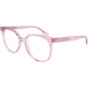 Alexander McQueen Vrouw AM0540O 005 Optische monturen Acetaat Roos Transparant Kattenoog