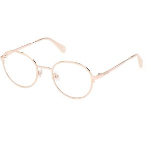 MAX&Co Vrouw MO5138 024 Optische monturen Metaal Wit  Rotonde Normaal