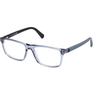 Guess Man GU50130 090 Optische monturen Acetaat Blauw  Hurken Normaal
