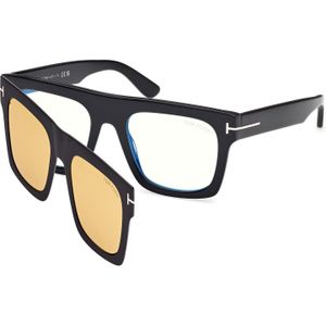 TOM FORD - FT6068-B - Optische Monturen - Zwart - Acetaat