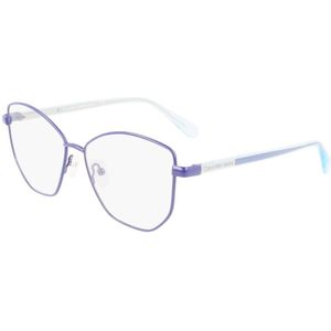 Calvin Klein Vrouw CKJ22208 400 Optische monturen Metaal Blauw  Kattenoog