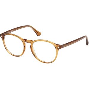 Web Uniseks WE5387 039 Optische monturen Acetaat Geel  Rotonde Normaal