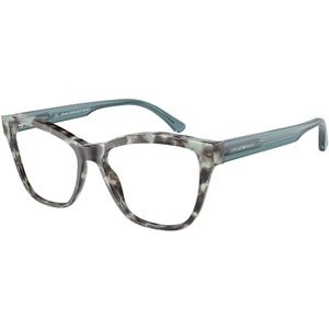 Emporio Armani Vrouw EA3193 5097 Optische monturen Plastic Havana/Blue  Kattenoog