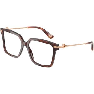 Dolce & Gabbana Vrouw DG3397 3222 Optische monturen Acetaat Schildpad Transparant Hurken Normaal