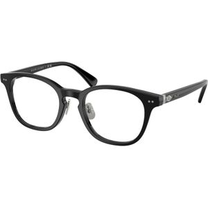 Polo Ralph Lauren Unisex PH2285D 5001 Optische monturen Acetaat Zwart Transparant Hurken Normaal