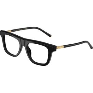 Dolce & Gabbana Man DG3434  501 Optische monturen Acetaat Zwart Transparant Hurken Normaal