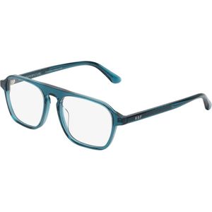 Retrosuperfuture Uniseks R9I NUMERO 142 TEAL Optische monturen Acetaat Blauw  Kwadraat