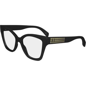 Karl Lagerfeld Vrouw KL6150 001 Optische monturen Geïnjecteerd Zwart  Vlinder Normaal Normaal