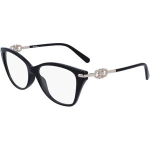 Ferragamo Vrouw SF2937R 001 Optische monturen Bio-injectie Zwart  Vierkant Fotochromatisch Fotochromatisch